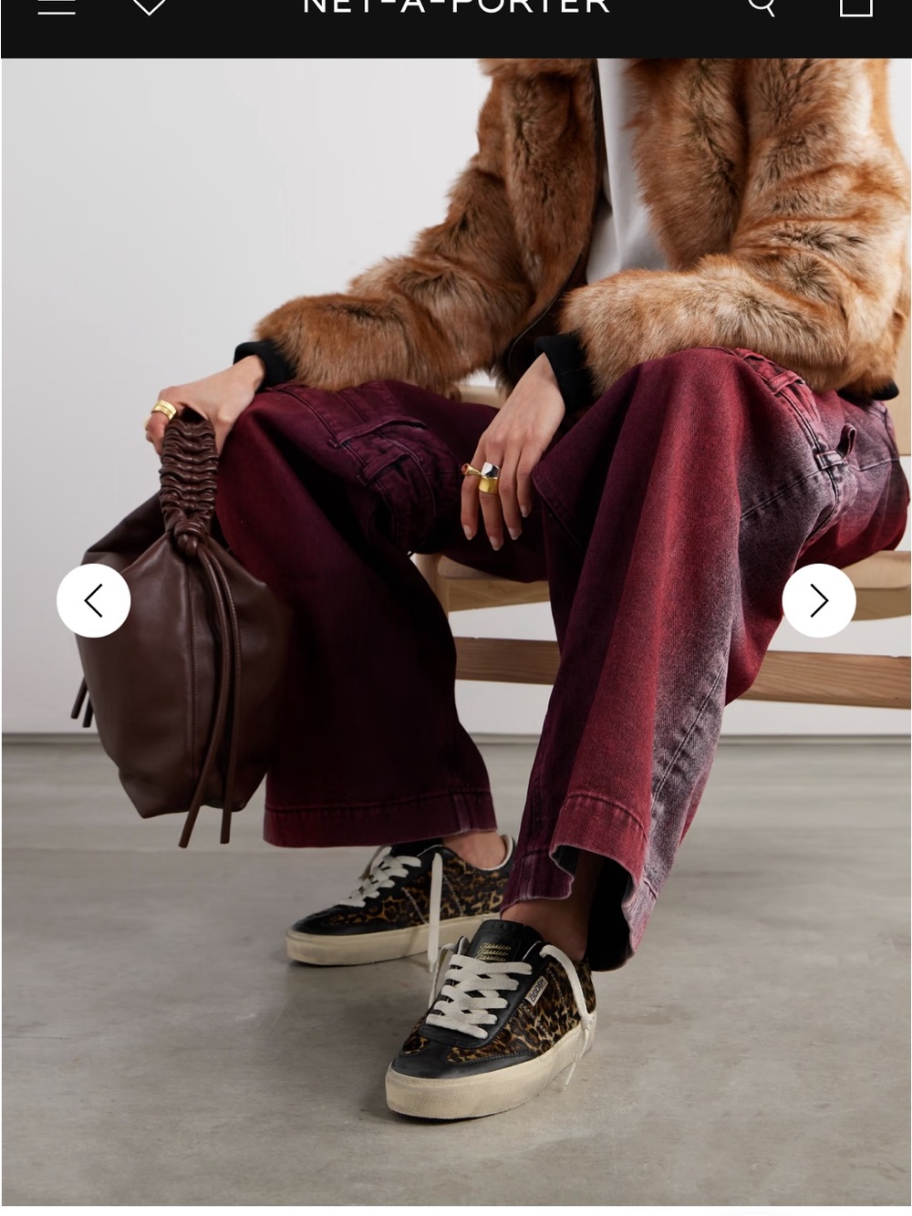 Leopard Golden Goose Sneakers - Picture 2 of 8